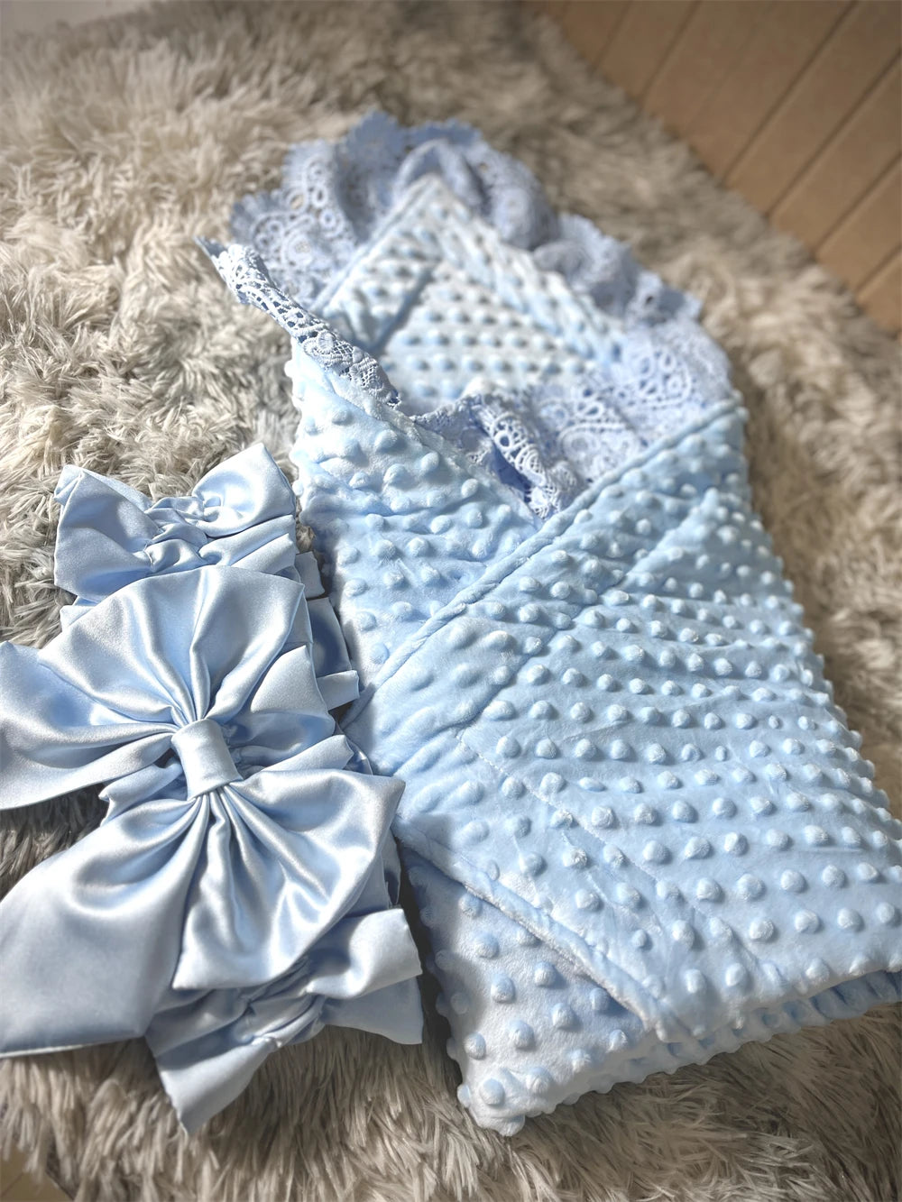 Baby Winter Swaddle Blanket Ultra Soft Newborn Sleeping Wrap