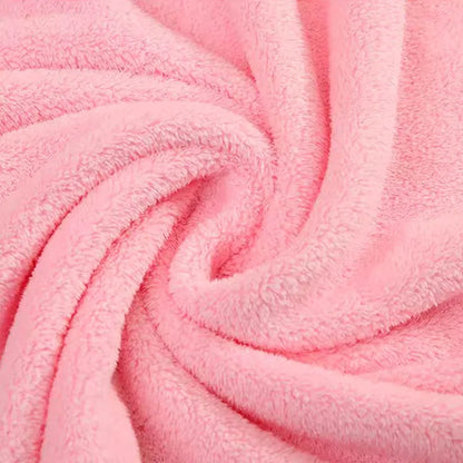 Cute Baby Bath Towel Soft Absorbent Swaddle Wrap Blanket
