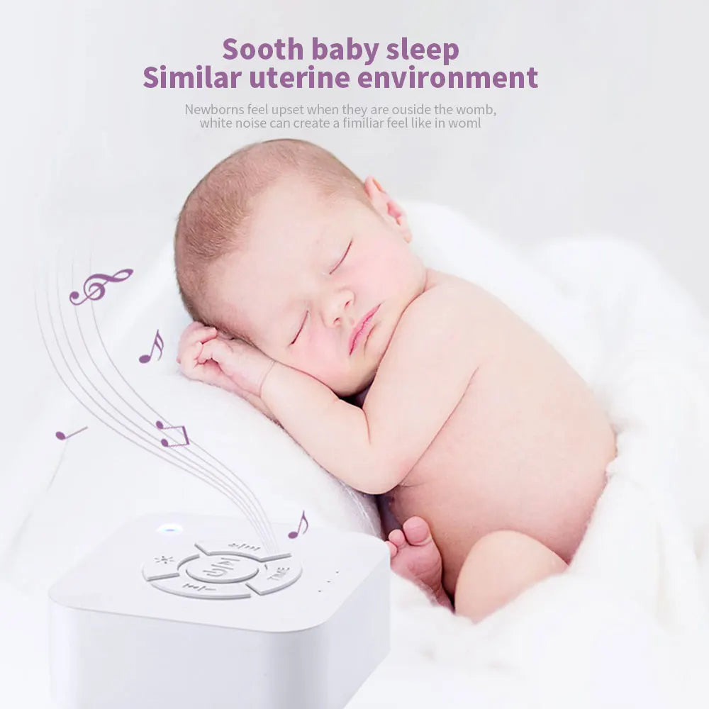 Mini White Noise Sound Machine Sleep Soother