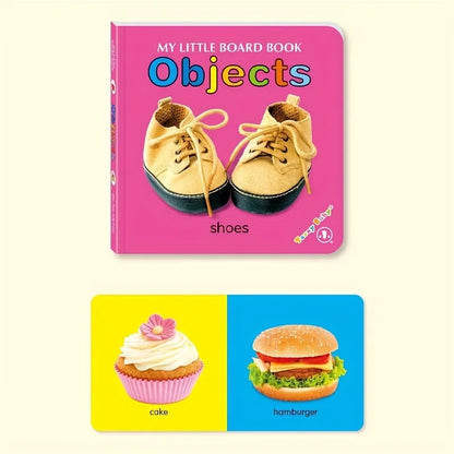 Baby Colorful Pattern Card Books Interactive Sensory Early Education Toy