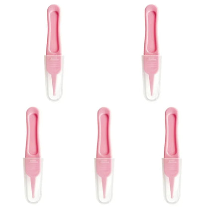 Baby Safety Booger Clip Infant Nose and Ear Cleaning Tweezers
