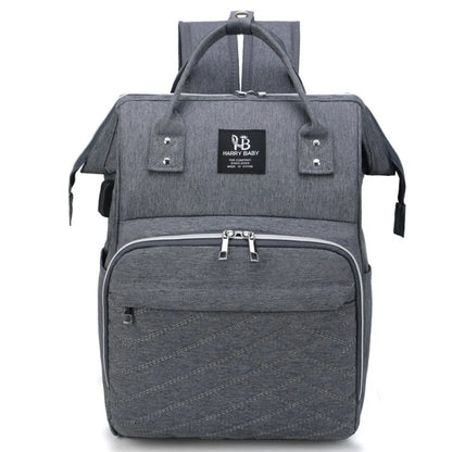 Mommy Diaper Bag Large Capacity Stroller Hanging Backpack with Changing Mat