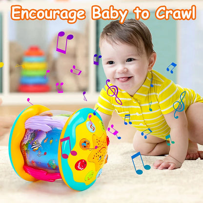 Baby Ocean Light Rotary Projector Musical Toy 1-3 Years