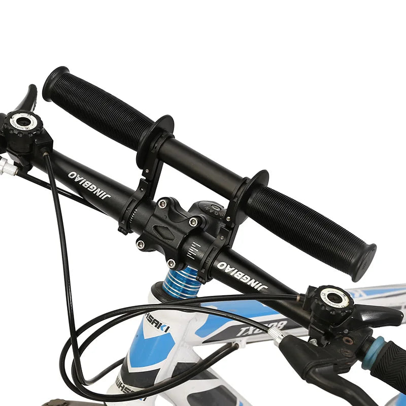 Bicycle Front Frame Baby Seat Adjustable Safety Saddle with Pedals