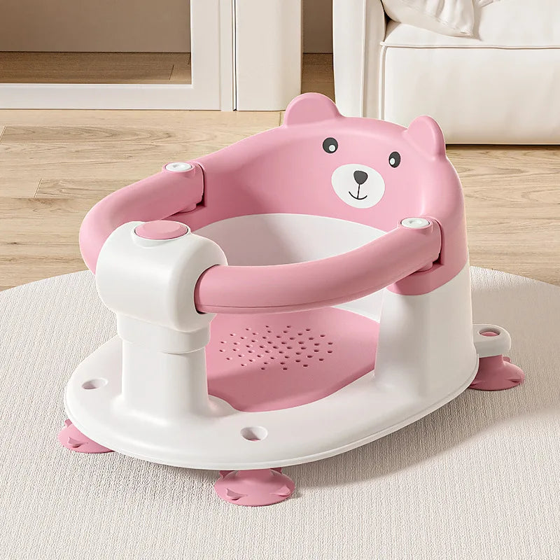 Baby Bathing Seat Non-Slip Newborn Bathtub Lying Support Stool