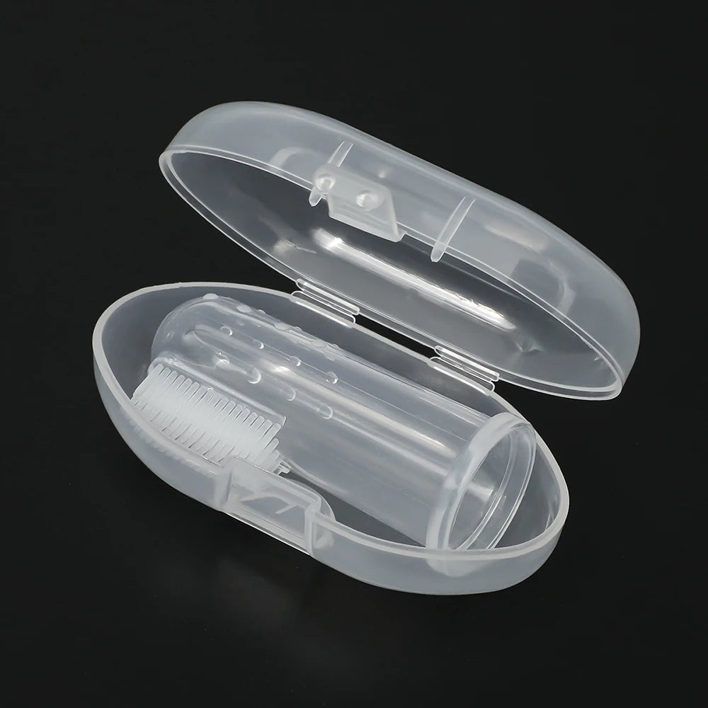 Baby Soft Finger Toothbrush BPA-Free Silicone Infant Oral Care Brush