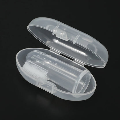 Baby Soft Finger Toothbrush BPA-Free Silicone Infant Oral Care Brush