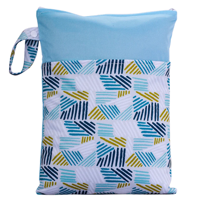 Babyshow Wet Dry Mommy Diaper Bag 35x25cm with Two Zippers