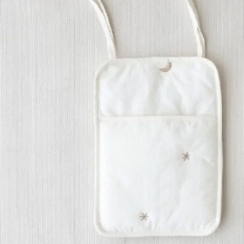 Baby Crib & Stroller Hanging Organizer for Diapers, Bottles, and Toys