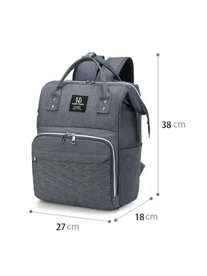 Mommy Diaper Bag Large Capacity Stroller Hanging Backpack with Changing Mat