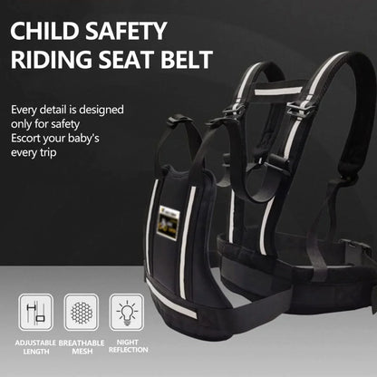 Motorcycle Safety Belt Adjustable Anti-Drop Harness