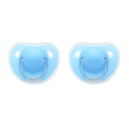2 Pcs Baby Pacifier Soother with Cover Day & Night Use