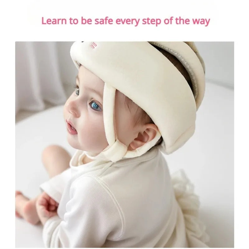 Baby Toddler Safety Helmet Headguard Bunny Animal Hat