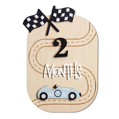 Baby Announcement Sign Wooden Hello World Personalized Birth Plaque