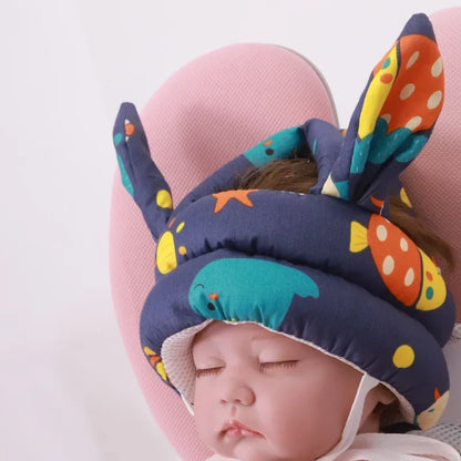 Baby Safety Helmet Adjustable Toddler Head Protection Cap
