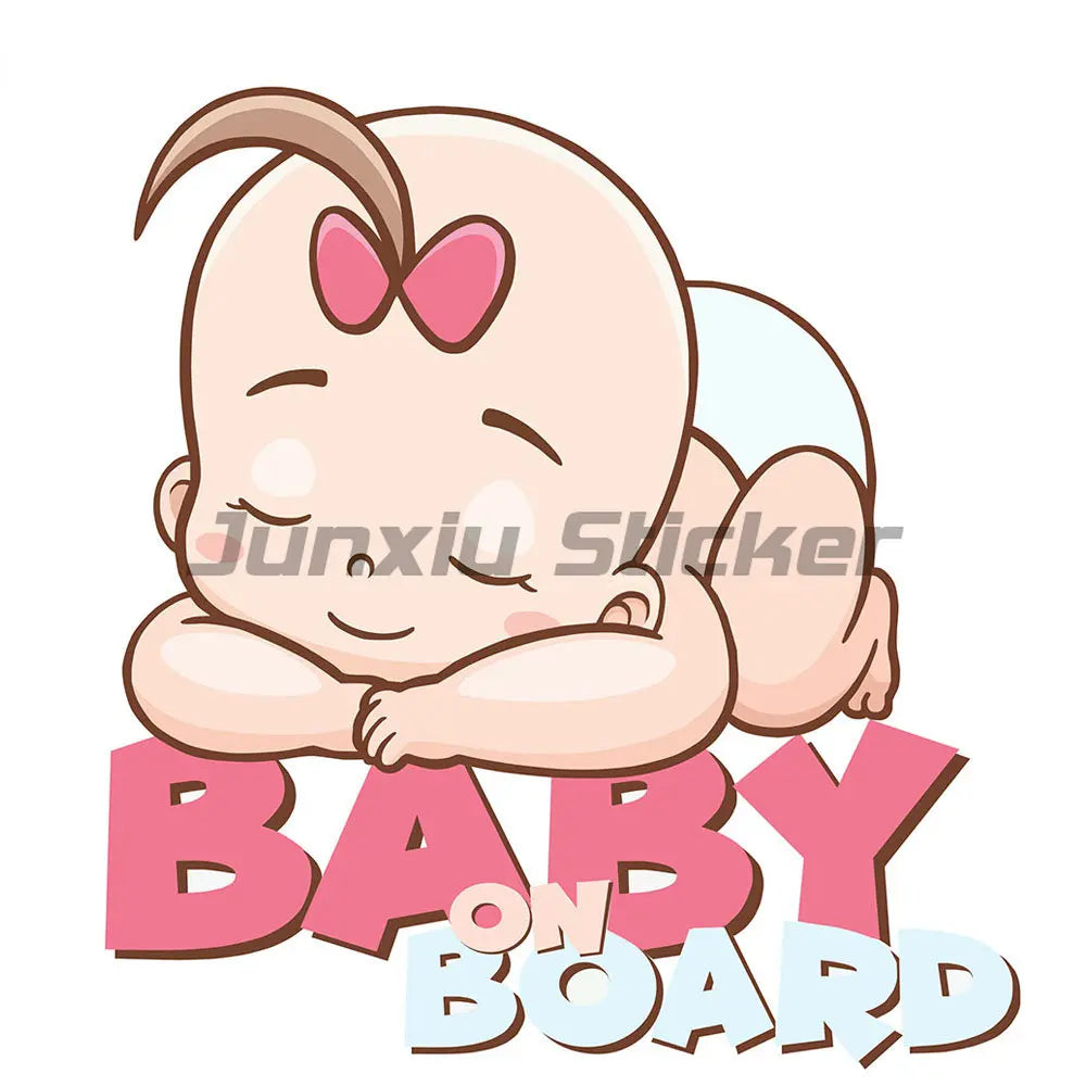 Super Baby On Board Sticker Car Motorcycle Window Bumper Warning Vinyl Decal