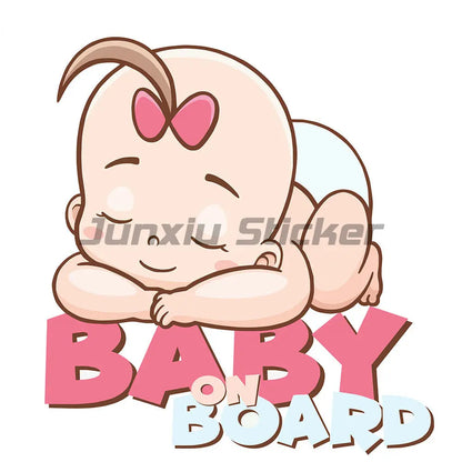 Super Baby On Board Sticker Car Motorcycle Window Bumper Warning Vinyl Decal