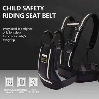 Kids Motorcycle Safety Belt Adjustable Anti-Drop Harness