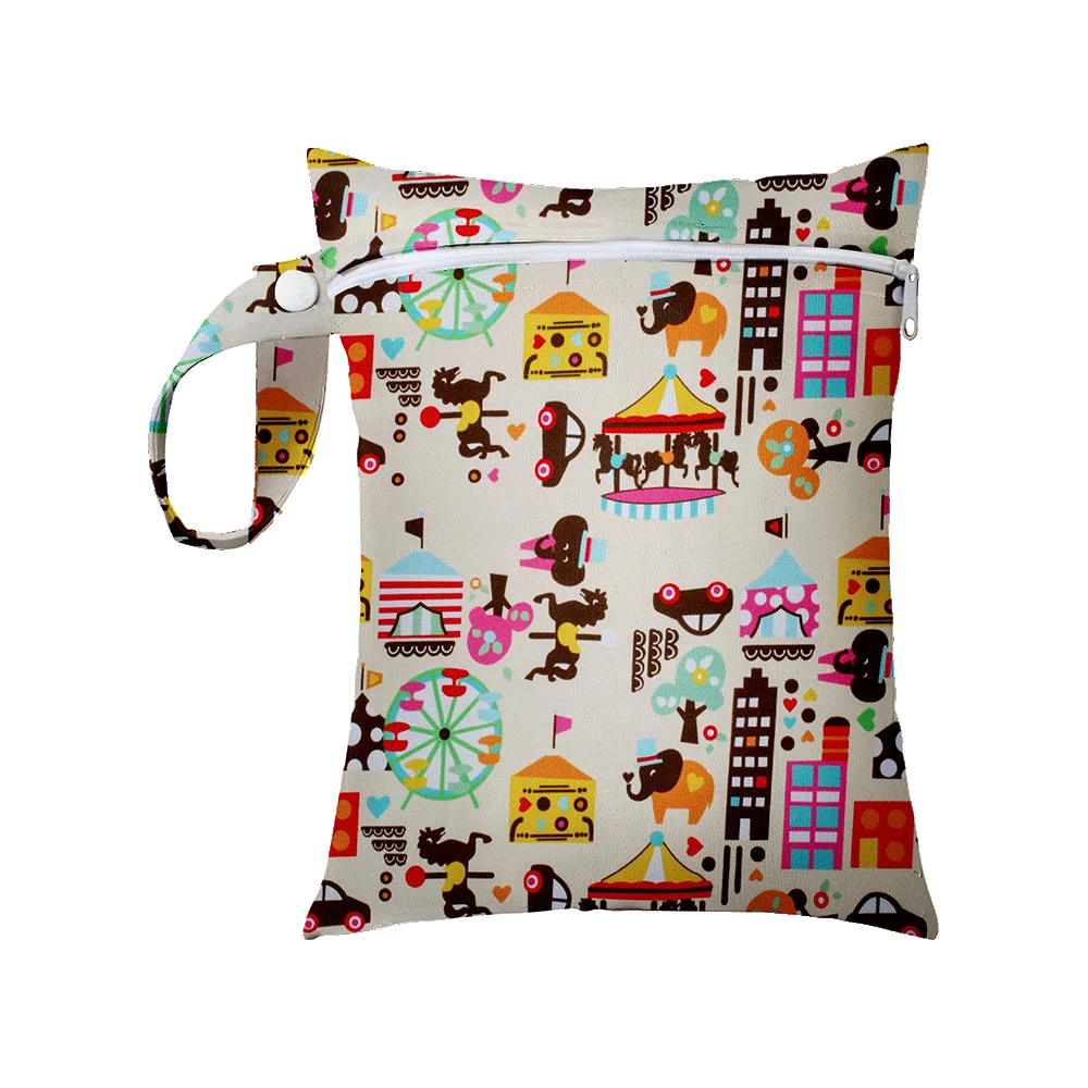 Mini Waterproof Baby Diaper Bag Single Pocket Travel Wet Dry Bag