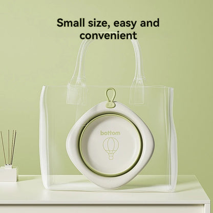 Baby Folding Washbasin Three Piece Set for Washing Face and Feet
