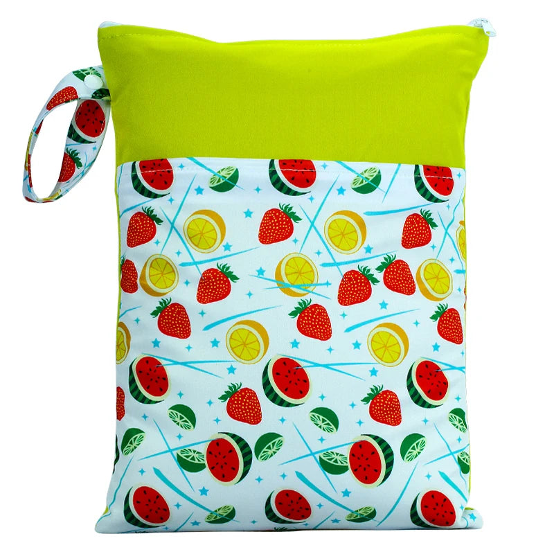 Babyshow Wet Dry Mommy Diaper Bag 35x25cm with Two Zippers