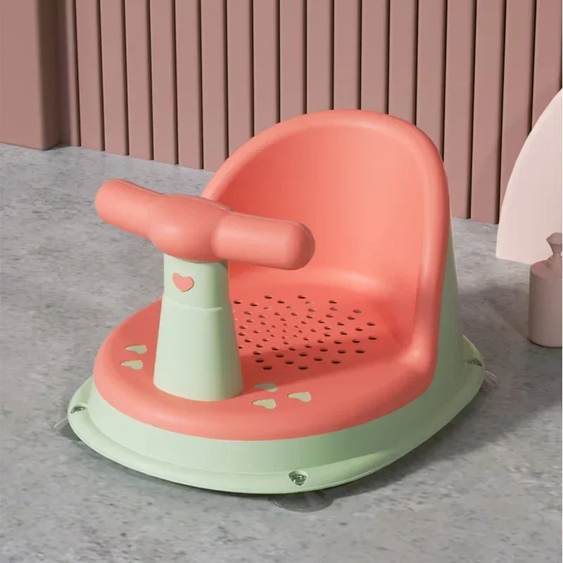 Baby Bath Seat Anti-Slip Suction Cup Portable Shower Seat