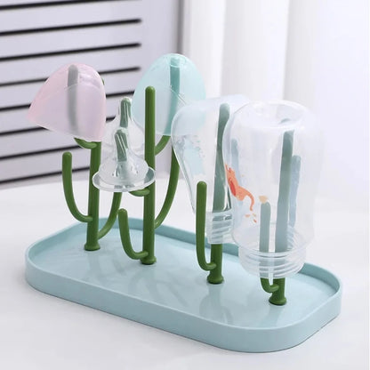 Baby Bottle Drying Rack Detachable Holder for Nipples Cups Pump Parts