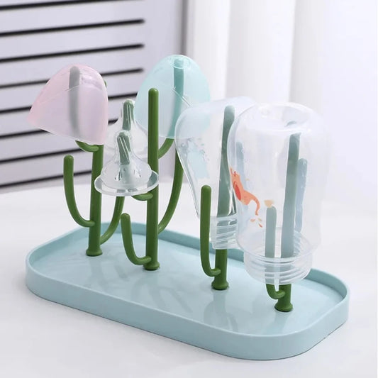 Baby Bottle Drying Rack Detachable Holder for Nipples Cups Pump Parts