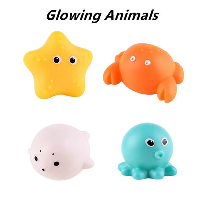 Baby Bath Toys LED Light Up Waterproof Color Changing Toys