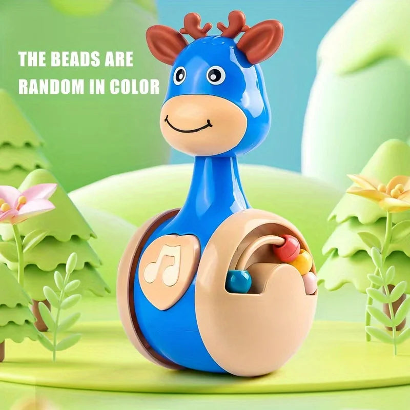 Roly Poly Baby Tumbler Wobbler Toy 6-12 Months Infant Learning Toy