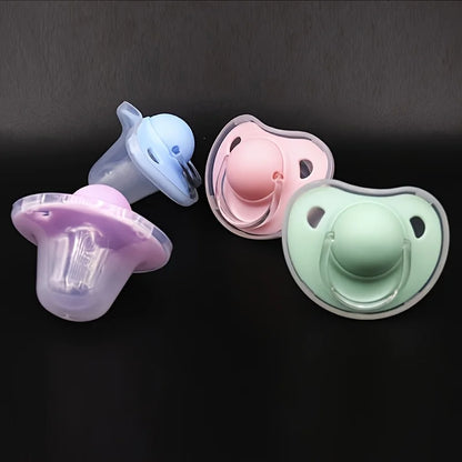 2 Pcs Baby Pacifier Soother with Cover Day & Night Use