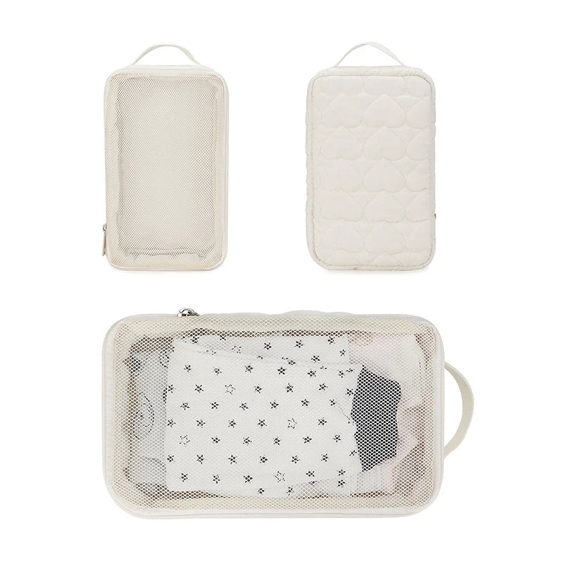 Portable Baby Travel Diaper and Clothes Organizer Hanging Bag