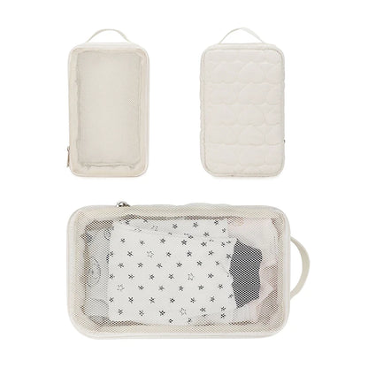 Portable Baby Travel Diaper and Clothes Organizer Hanging Bag