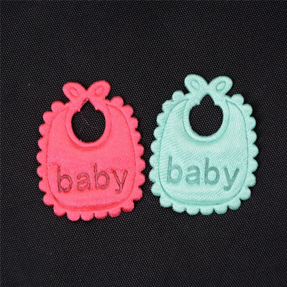 1:12 Dolls House Miniature Baby Bottles and Bibs Set