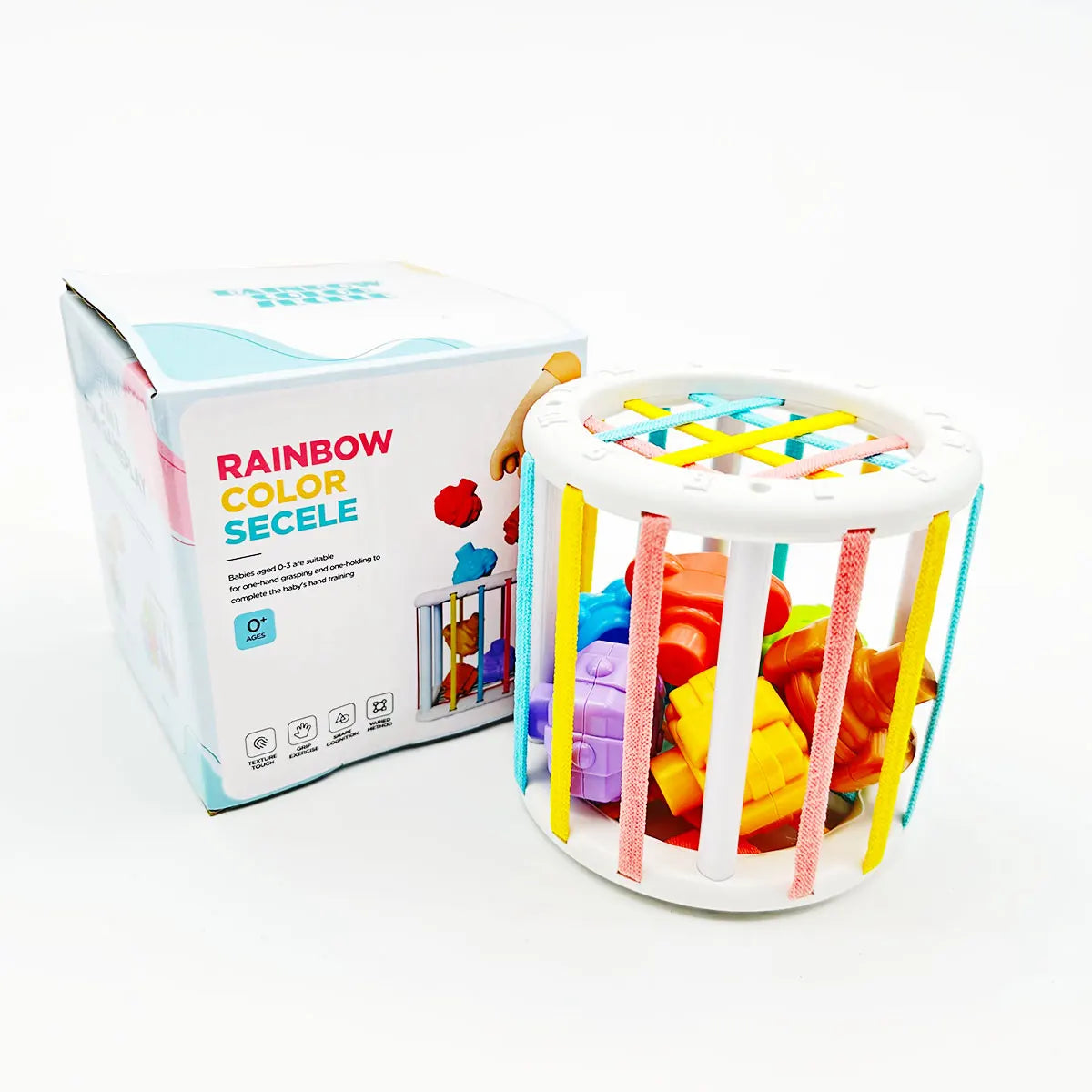 Montessori Baby Toys Sensory Learning Blocks