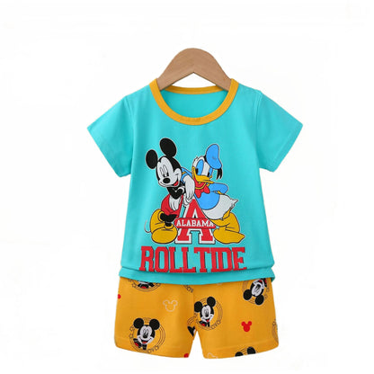 Baby Clothing 1-3Y Boys Girls Cotton 2-Piece Set Newborn Outfit