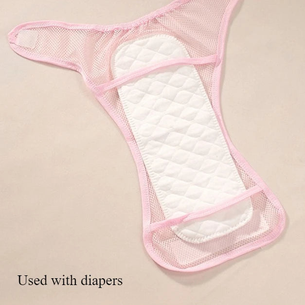 Baby Reusable Diaper Pants Cloth Training Panties Adjustable Washable Breathable