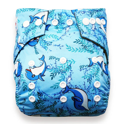 Adjustable Baby Cloth Diapers Washable Reusable 3-15kg