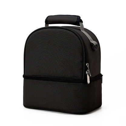 Fashion Insulated Double-Layer Mommy Bag Large Capacity Travel Handbag