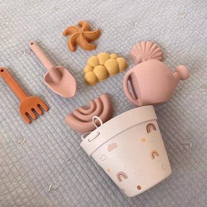 Cute Animal Baby Bath & Beach Toy Set – Swim, Sand & Mold Tools