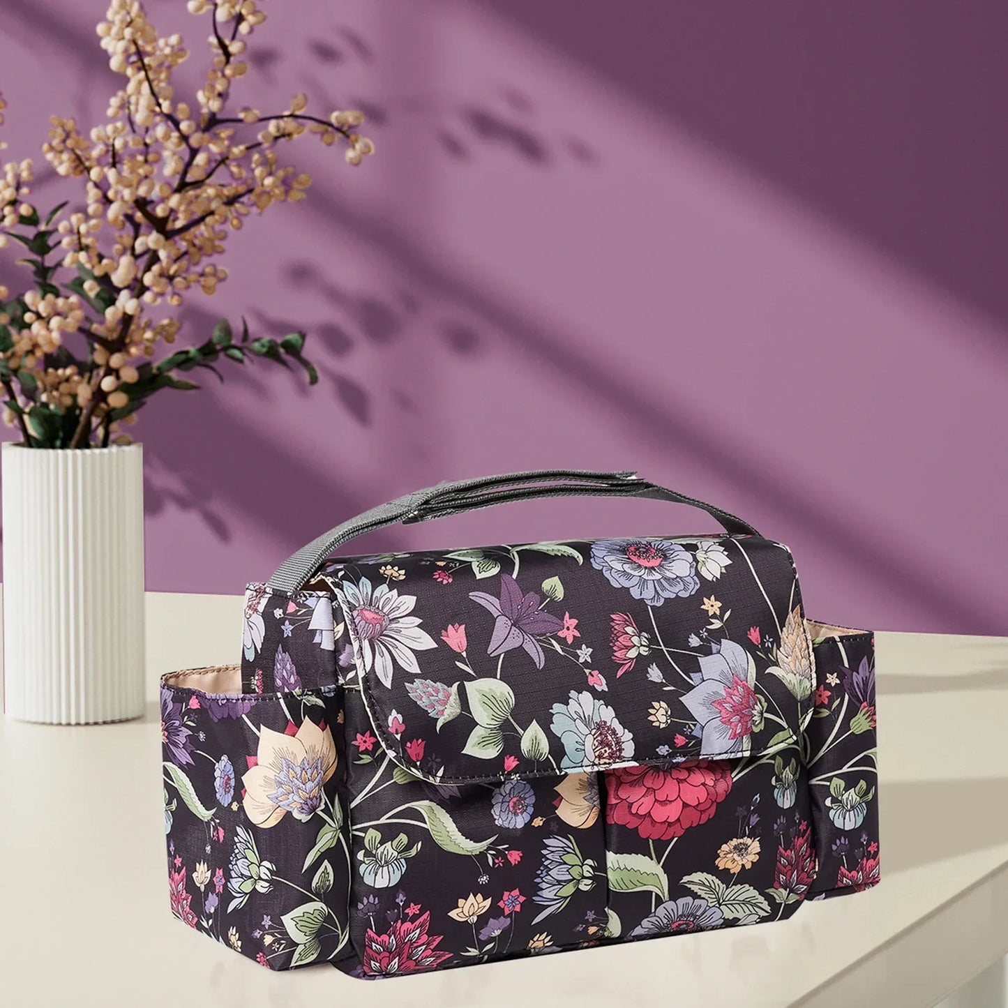 Cartoon Baby Diaper Bag Stroller Organizer Waterproof Nappy Bag