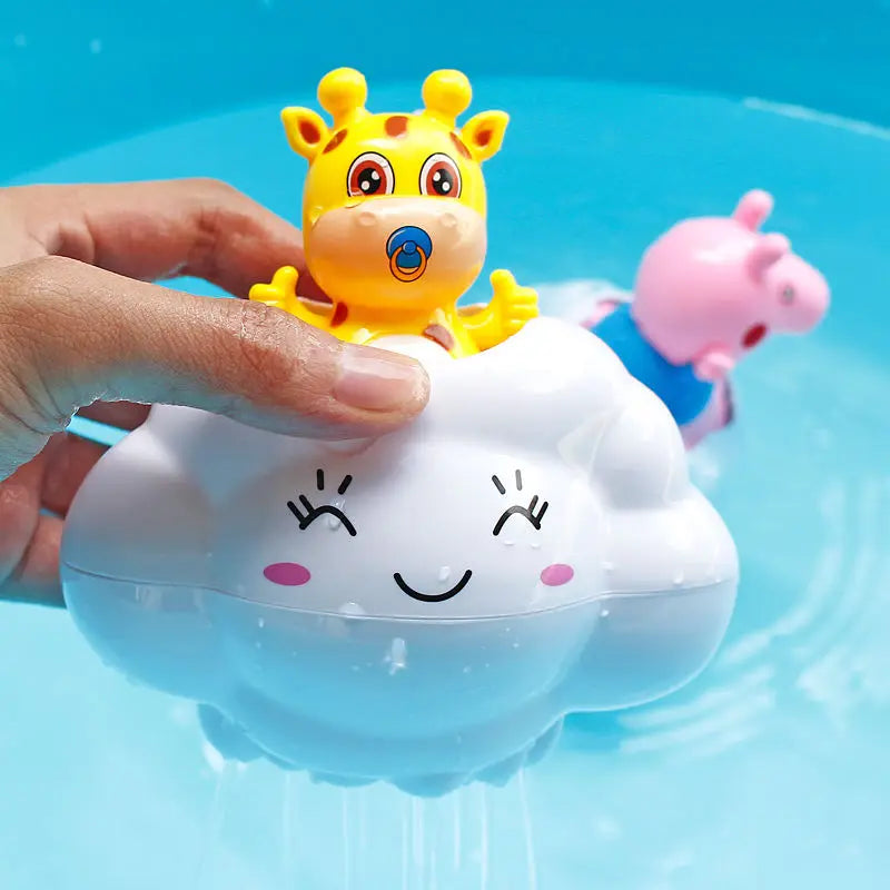 Baby Bath Toy Cute Swimming Cloud Water Sprayer for Kids