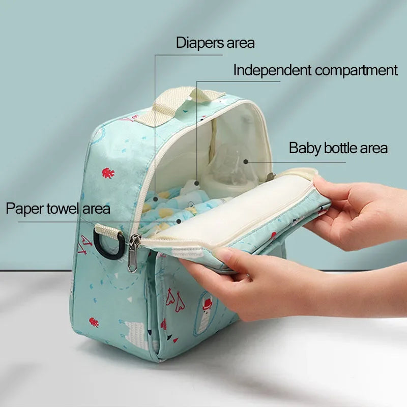 Maternity Baby Diaper Bag Wet Diaper Organizer Backpack