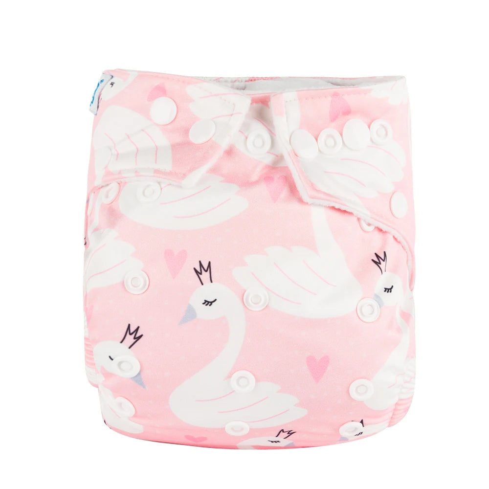Adjustable Baby Cloth Diapers Washable Reusable 3-15kg