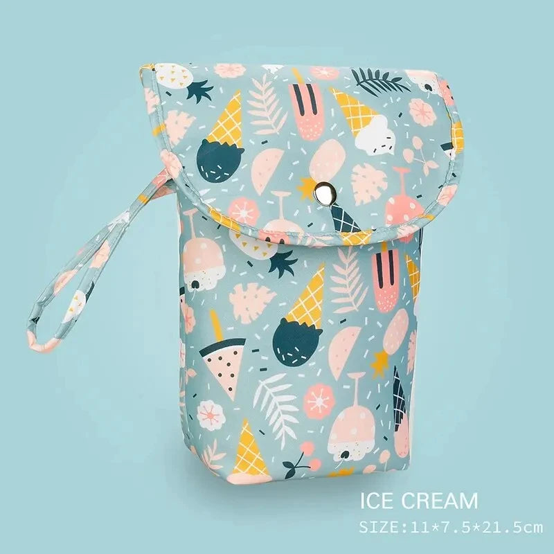 Waterproof Baby Diaper Bag Wet Dry Organizer Travel Stroller Pouch