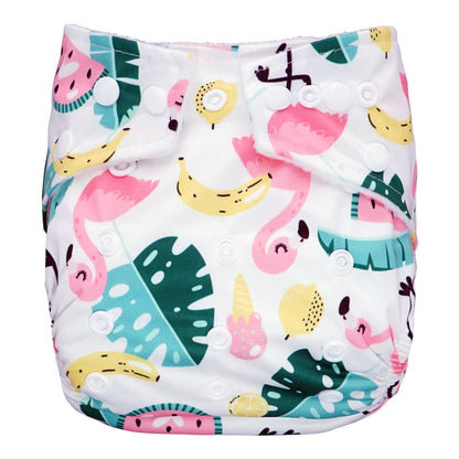 Adjustable Baby Cloth Diapers Washable Reusable 3-15kg