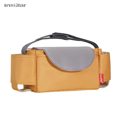 Insular Baby Diaper Bag Milk Bottle Insulation Storage Mommy Stroller Bag