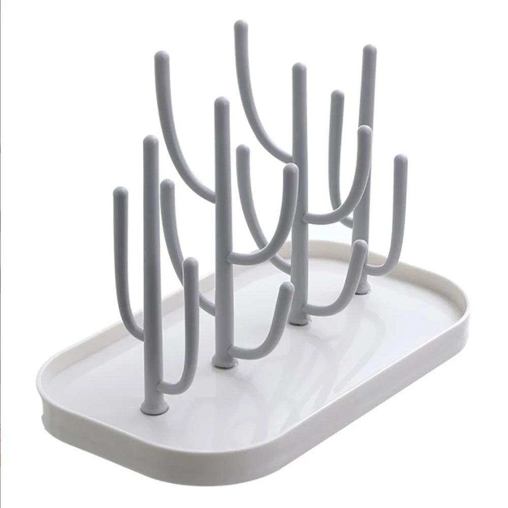 Baby Bottle Drying Rack Detachable Holder for Nipples Cups Pump Parts