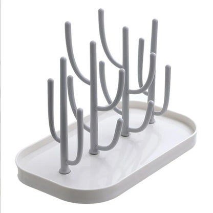 Baby Bottle Drying Rack Detachable Holder for Nipples Cups Pump Parts