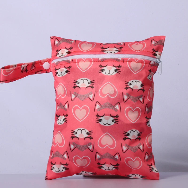 Mini Waterproof Baby Diaper Bag Single Pocket Travel Wet Dry Bag